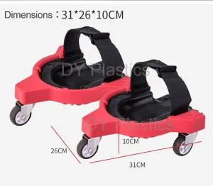 Toczące nakolanniki na kółkach